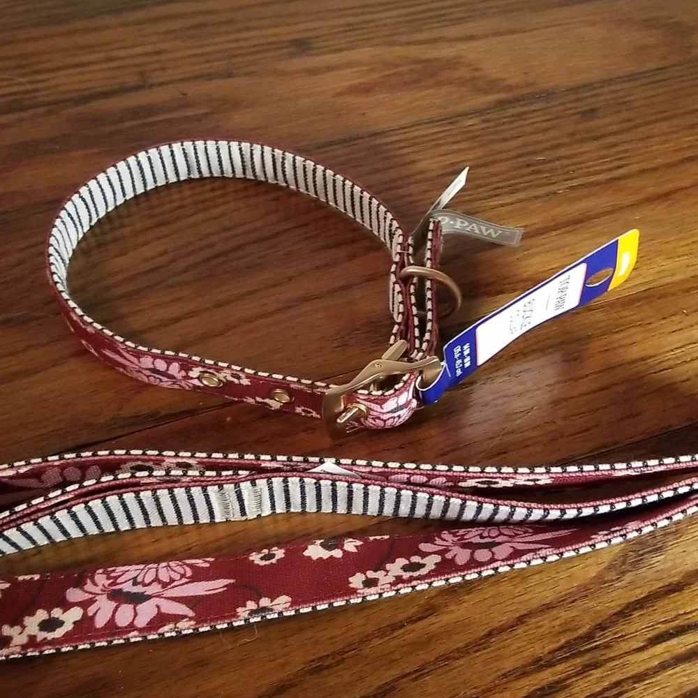 Reversible collar and leash